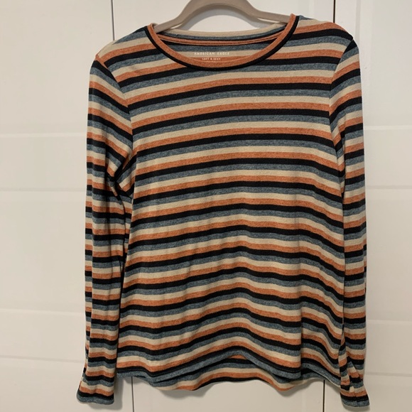American Eagle Outfitters Tops - Soft striped long sleeve